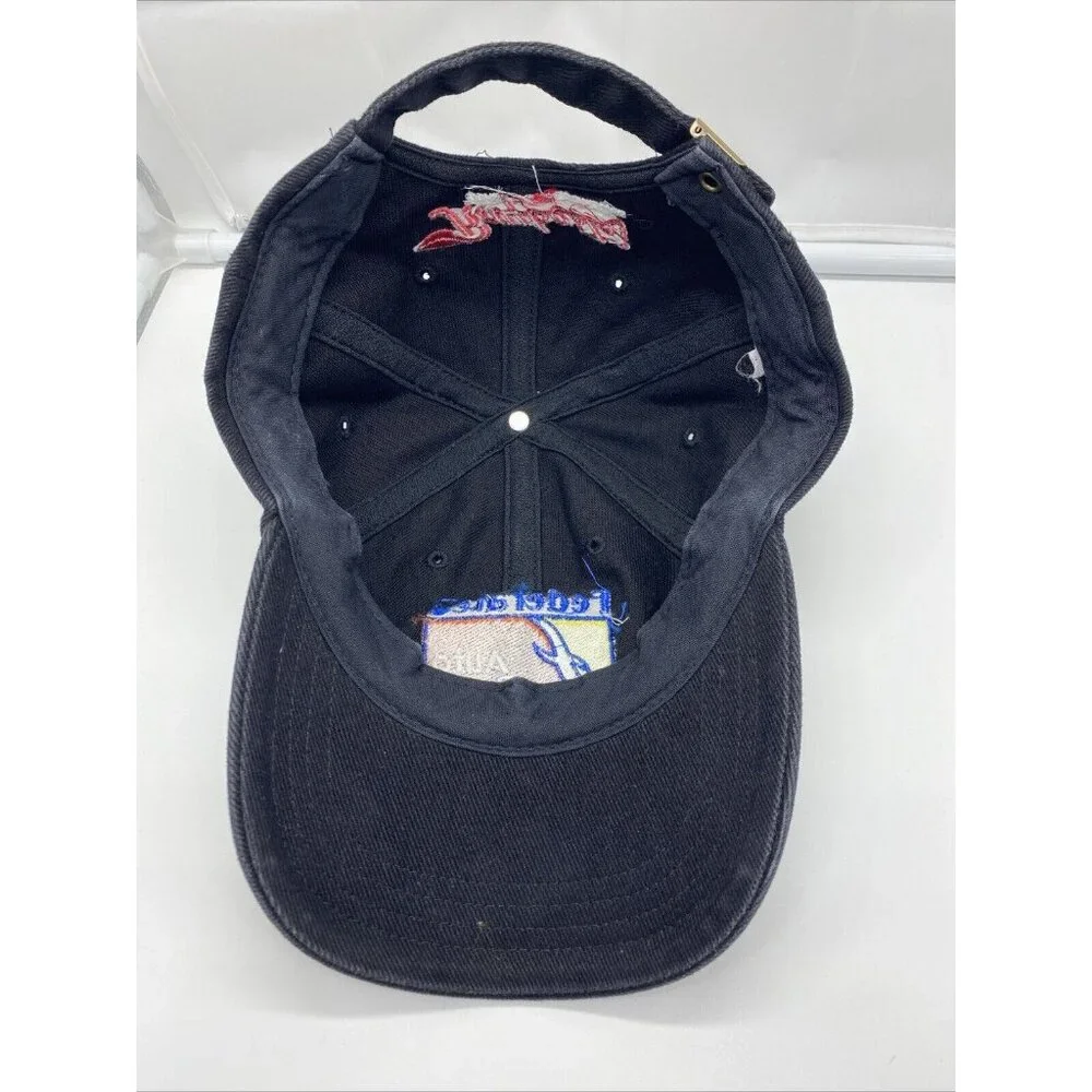 Federated Auto Parts Black Baseball Hat Cap Adjustable Strap-back Reybestos - Picture 6 of 7